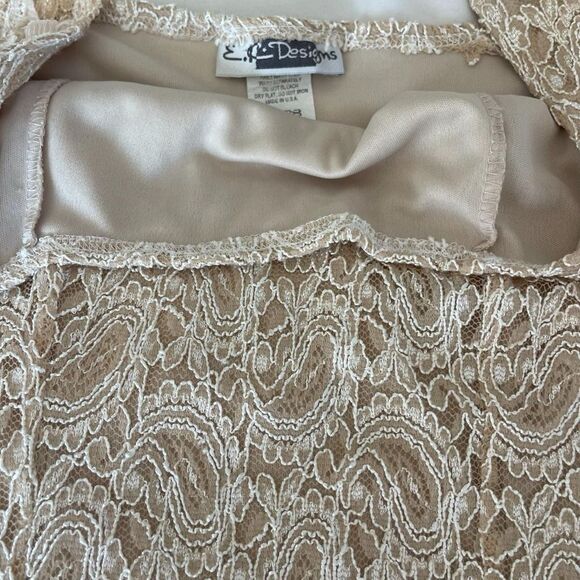 Vintage lace tank top - Picture 4 of 4